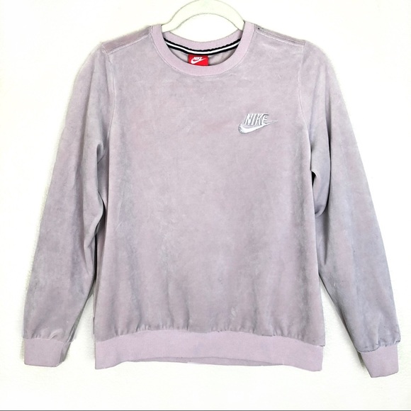velvet nike sweater